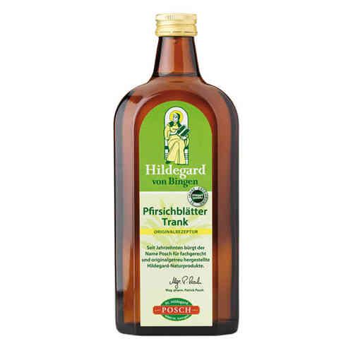 Hildegard Pfirsichblätter-Trank (Pfirsichblätterwein) Bio - St. Hildegard Posch 500 ml