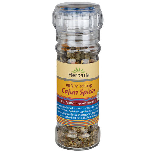 Cajun Spices - Bio Grillgewürz Herbaria 45g Gewürzmühle