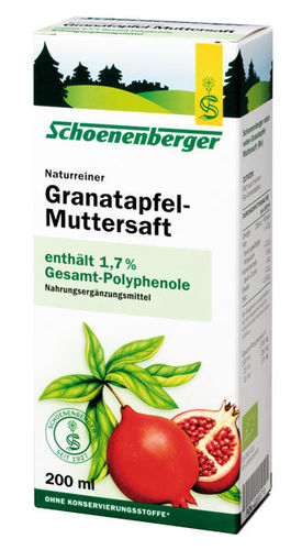 Granatapfel-Muttersaft - Schoenenberger 200 ml