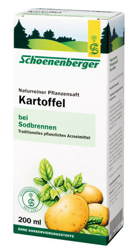 Kartoffel - Pflanzensaft - Schoenenberger 200 ml