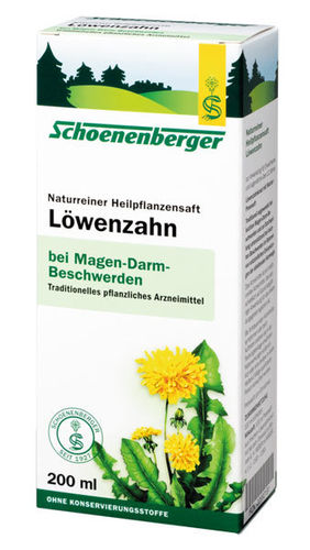 Löwenzahn-Pflanzensaft - Schoenenberger 200 ml