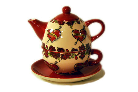 Tea for one - Keramik - Ewige Liebe (eternal love) - Jameson &amp; Tailor