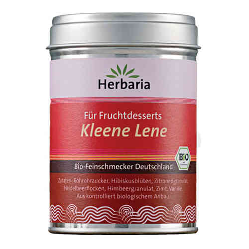 Kleene Lene - Bio Gewürzmischung für Desserts Herbaria 110g Dose