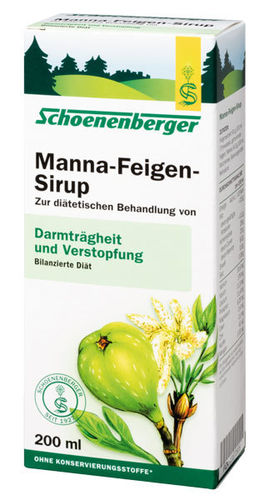 Manna-Feigen-Sirup - Schoenenberger 200 ml