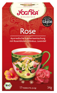 Yogi Tea®  Rose 17 Aufgussbeutel - kbA