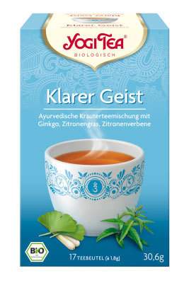 Yogi Tea®  Klarer Geist Tee 17 Aufgussbeutel - kbA