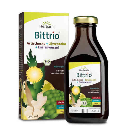 Bittrio - Bio Kräuterelixier von Herbaria 250 ml