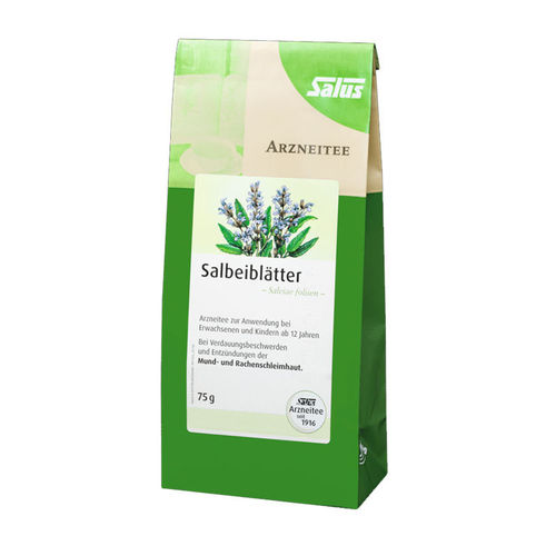 Salbeiblätter Tee - Bio Heilkräuter Salus 75g