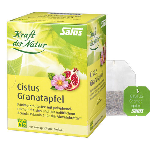 Cistus Granatapfel Kräutertee 15 Btl. - Bio Heilkräuter Salus®