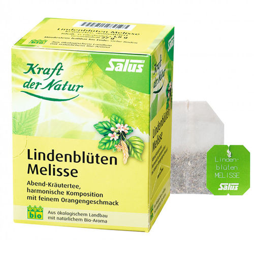 Lindenblüten Melisse Kräutertee 15 Btl. - Bio Salus® Kraft der Natur